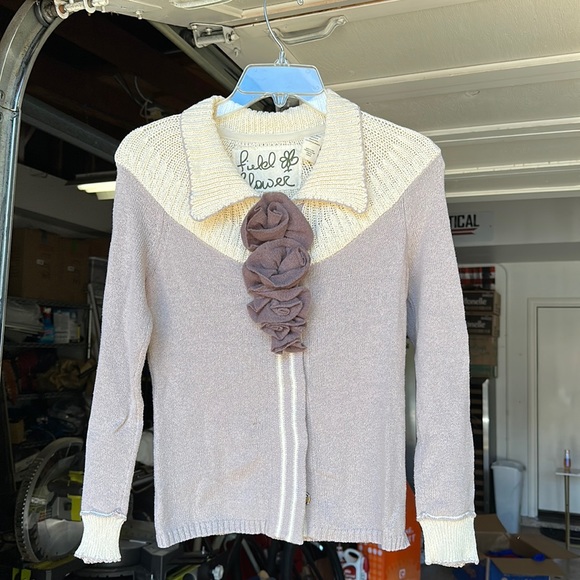 field flowers Sweaters Field Flower Cardigan Xs Poshmark